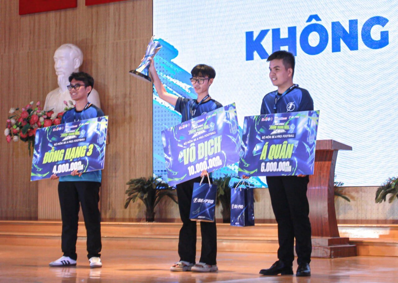 Be A Pro Cúp Đế Be A Pro cúp vô địch cùng đế và logo