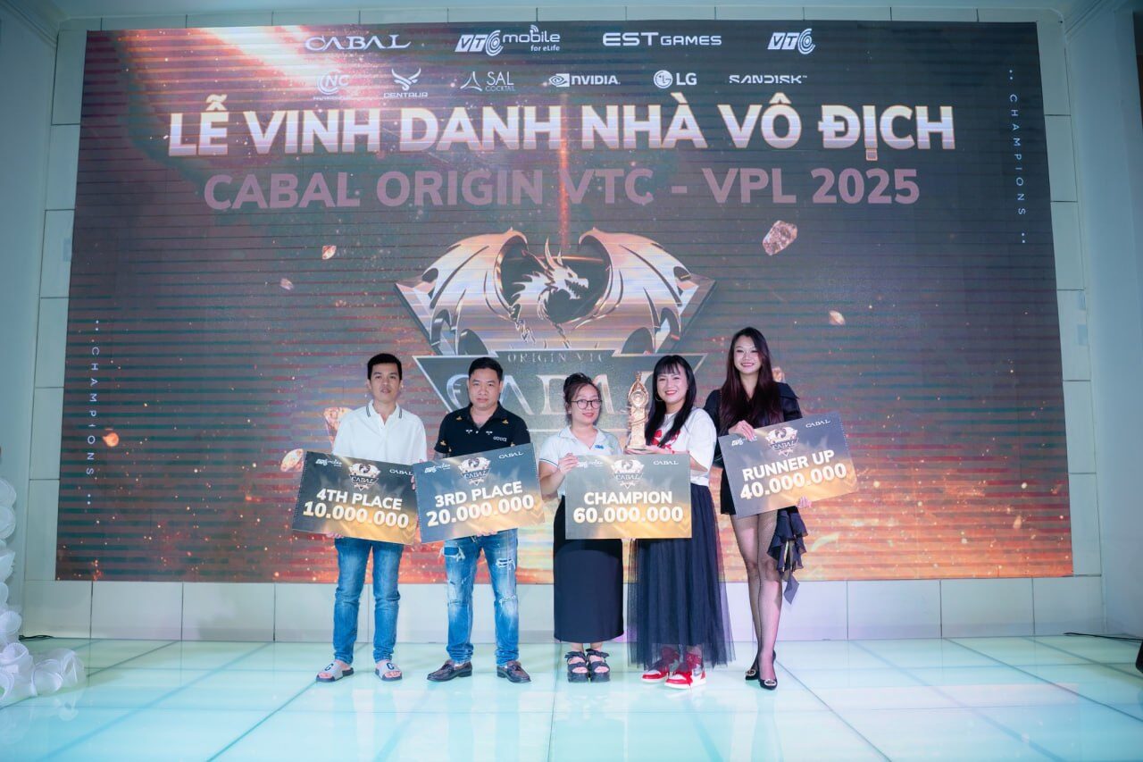 Cúp vô địch Cabal Origin VTC - Góc nhìn Cúp vô địch Cabal Origin VTC VPL 2025 in 3D - Góc nhìn khác