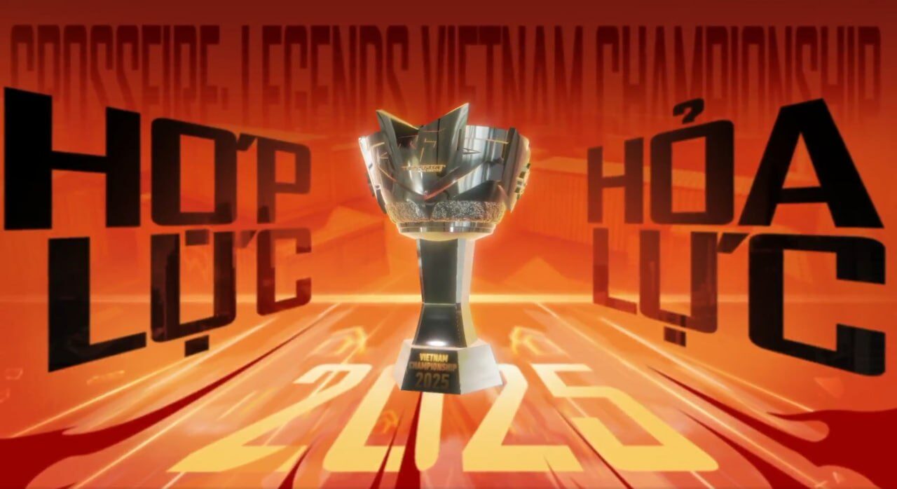 Cúp vô địch Crossfire Legends Vietnam Championship 2025 in 3D - Hoàn thiện Cúp vô địch Crossfire Legends Vietnam Championship 2025 in 3D - Hoàn thiện
