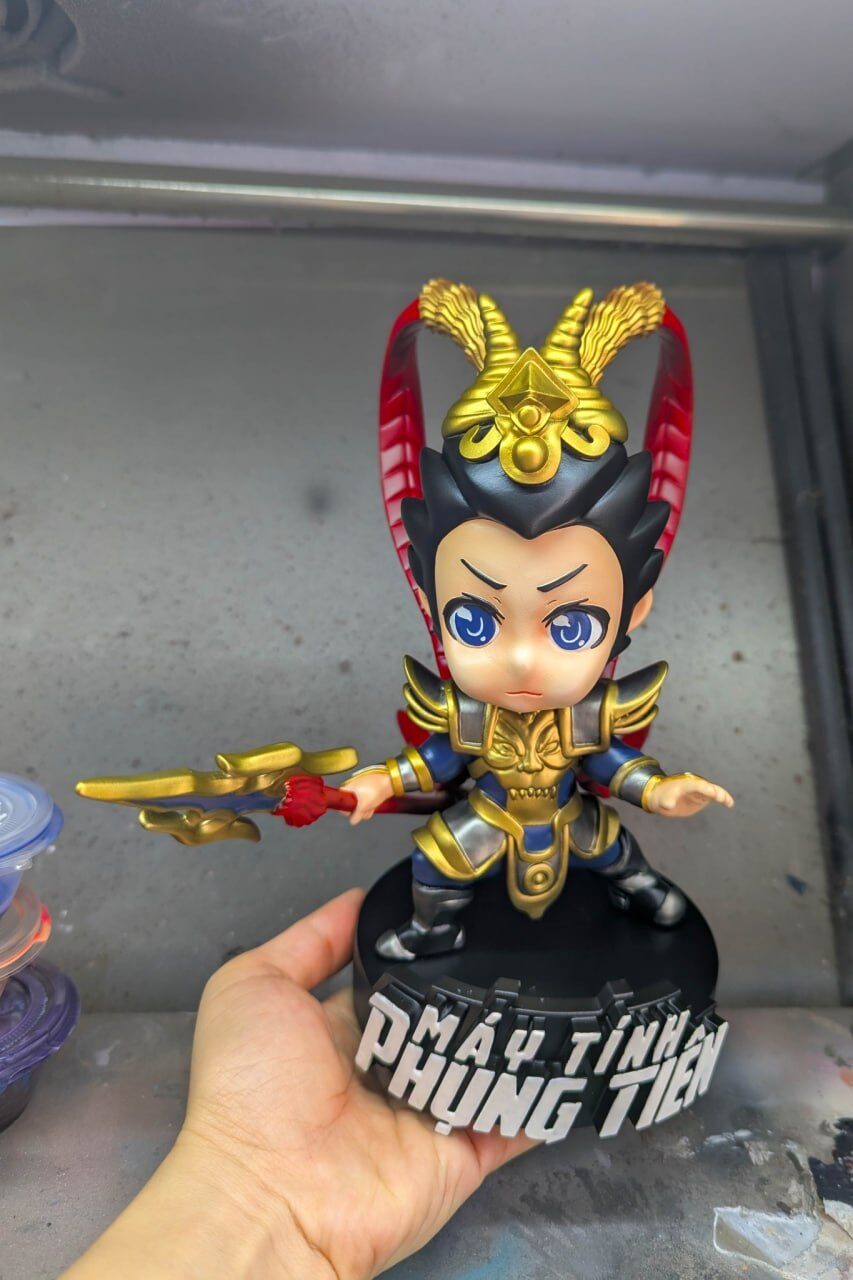 Mô hình chibi Resin in 3D cho đồ án tốt nghiệp mỹ thuật