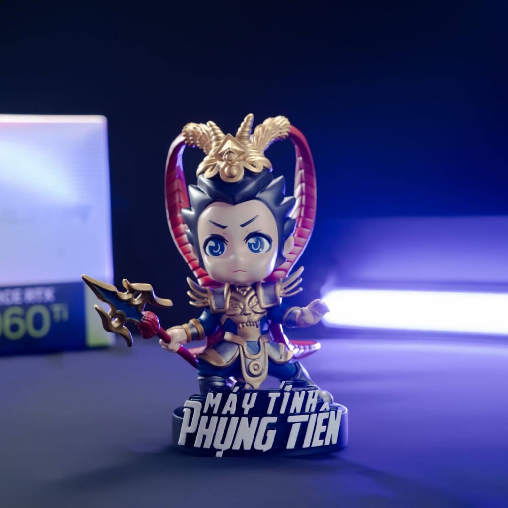 Mô Hình Chibi Máy Tính Phụng Tiên — Resin Cao Cấp