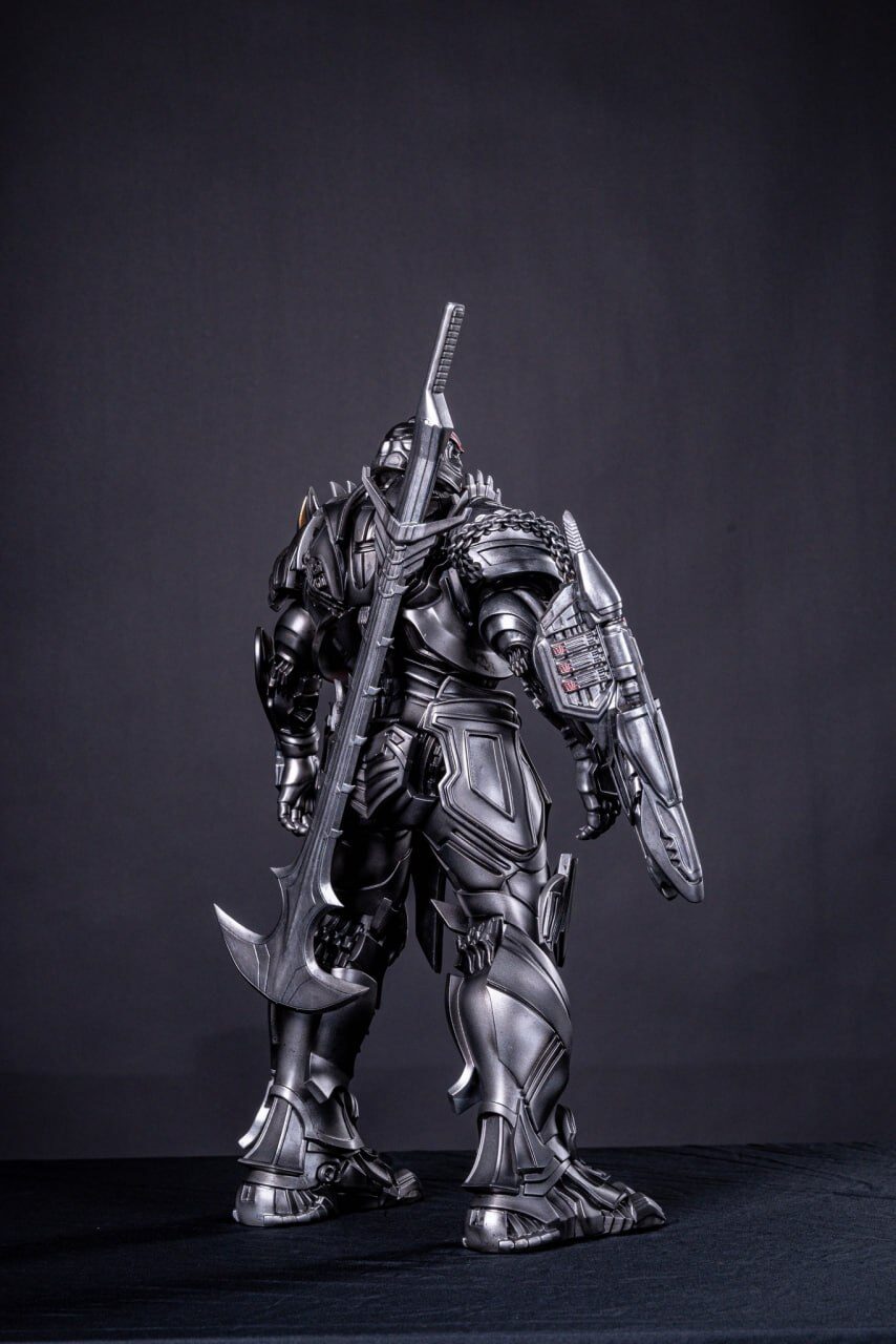 Megatron Transformers The Last Knight Figure Resin Chi tiết áo giáp Megatron Transformers in Resin màu kim loại