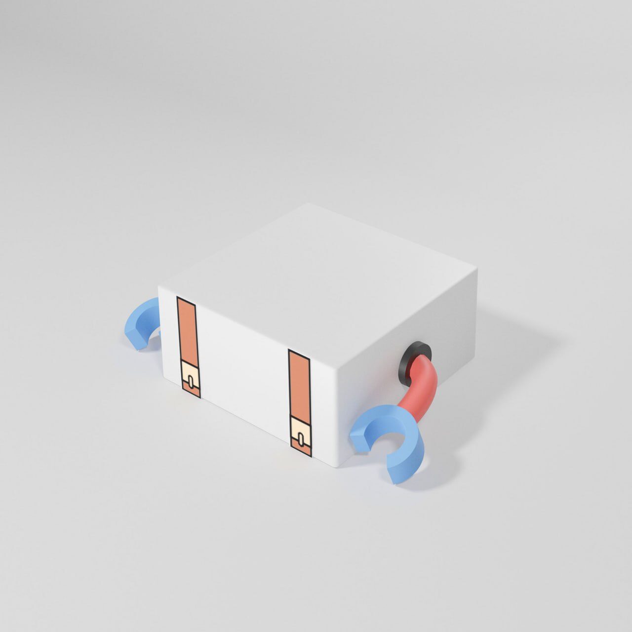 Playbux Blindbox chip NFC Chip NFC blindbox Playbux in 3D NFT