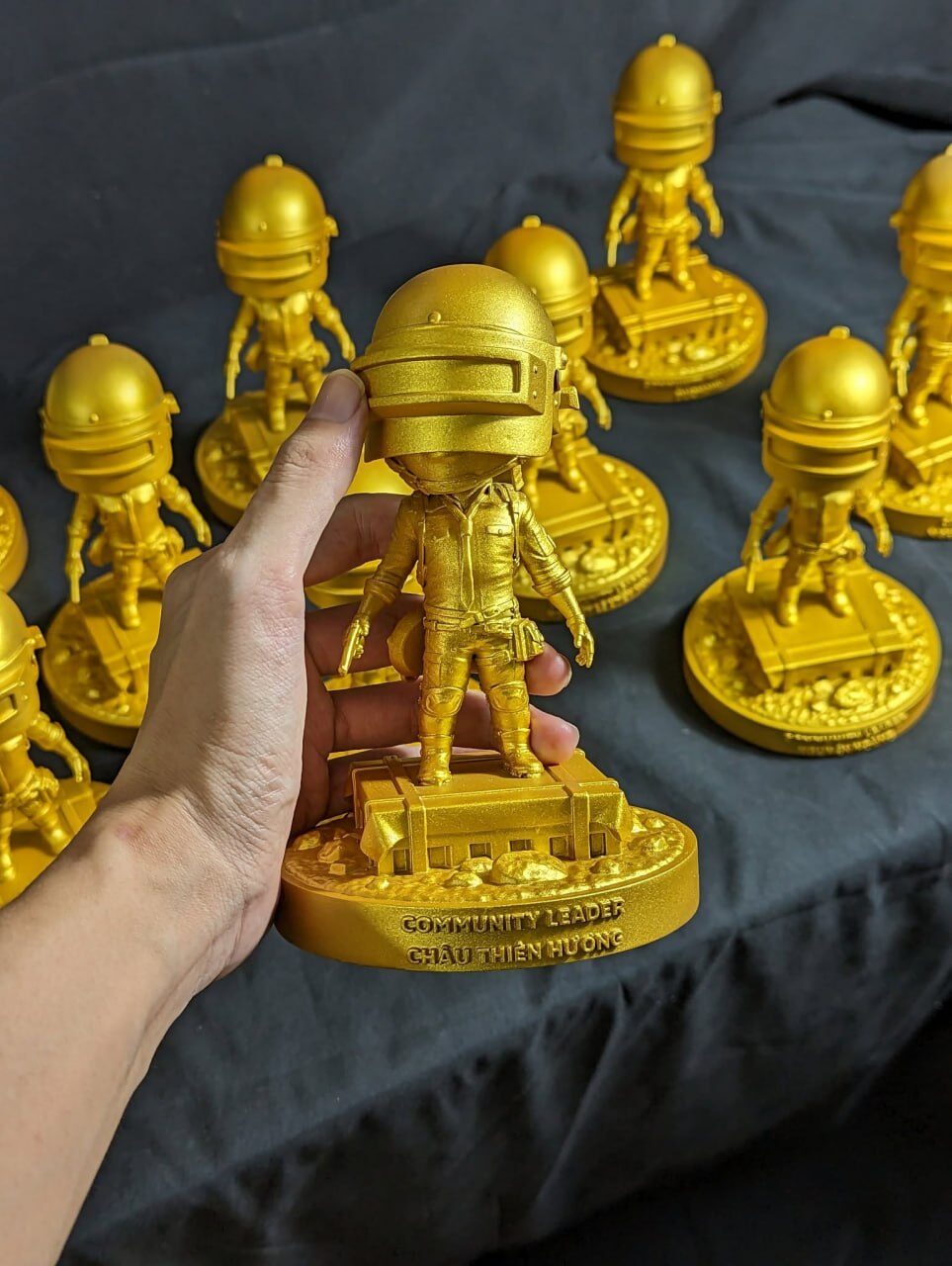 Community Leader PUBG Cúp Vô Địch Community Leader PUBG Cúp Vô Địch in 3D xi mạ