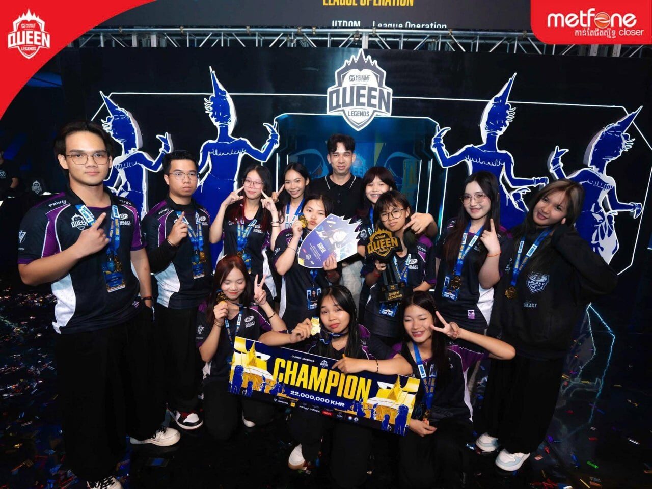 Queen Legends Cúp MLBB Cambodia Queen Legends cúp vô địch MLBB nữ Campuchia