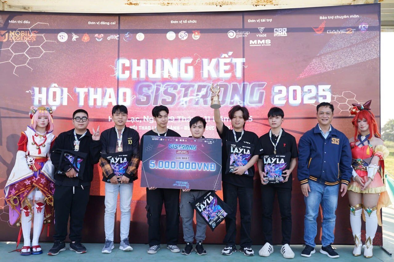Cúp Esport ĐHQG HN Sistrong 2025 Cúp Esport Đại Học Quốc Gia Hà Nội Sistrong 2025