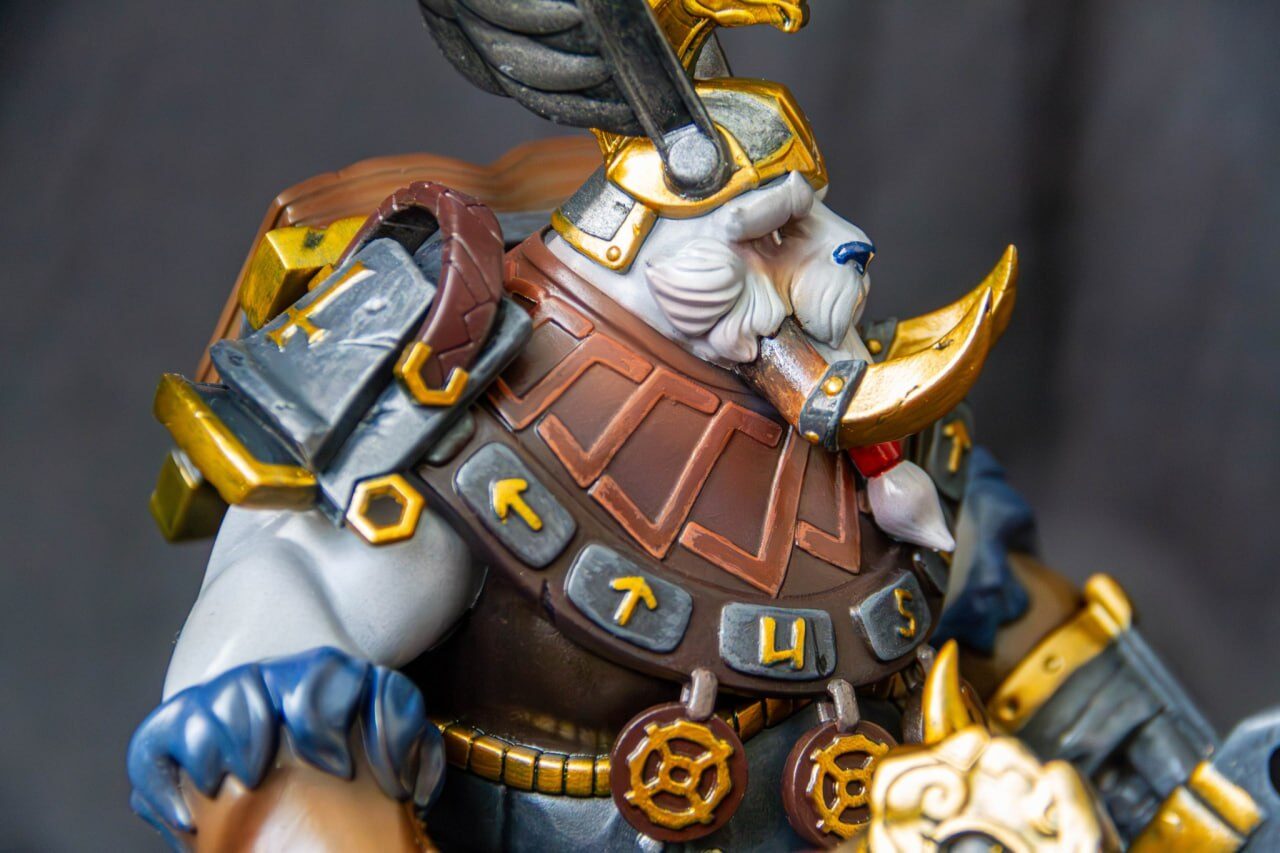 Mô hình Figure Tusk Dota 2 in 3D Resin 30cm — tượng nhân vật game chi tiết cao tại Hà Nội