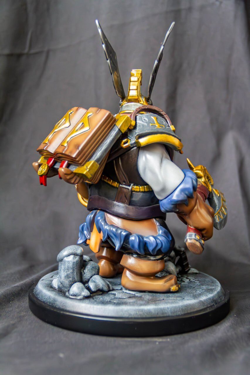 Tusk Dota 2 Figure Resin 4 Tusk Dota 2 resin hoàn thiện chi tiết