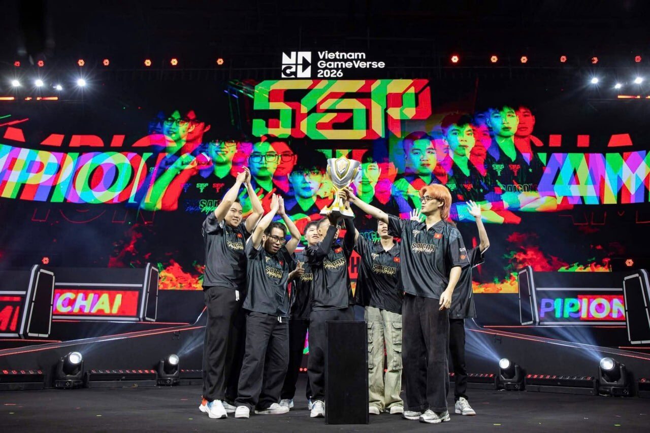 VMC Spring 2025 Cúp Vô Địch MLBB VMC Spring 2025 Cúp Vô Địch MLBB Championship in 3D SLA Resin nguyên khối