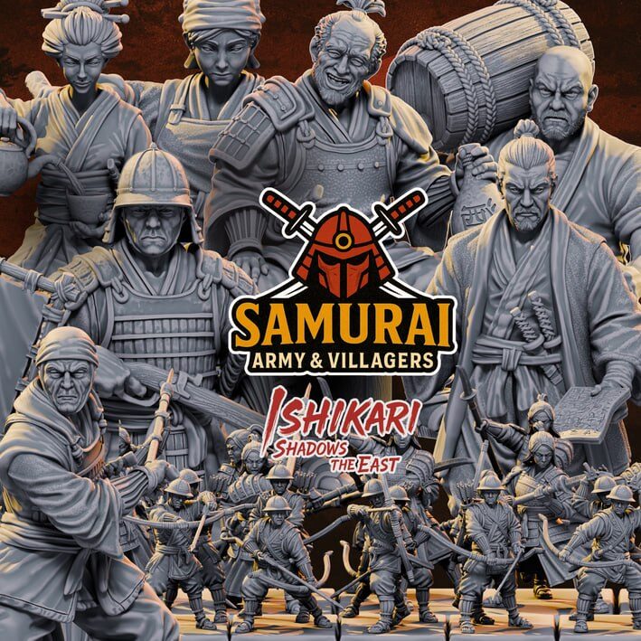 Mẫu Warhammer proxy in 3D thực tế