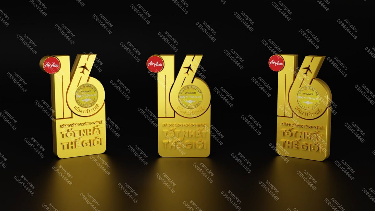 World Airline Awards Replica Chi Tiết World Airline Awards replica CNC chi tiết